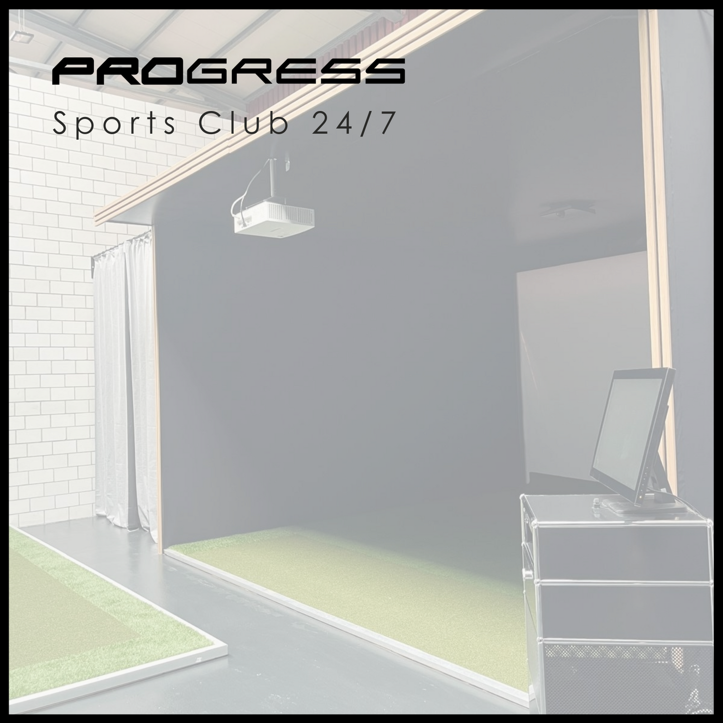 Golf Simulator "TrackMan"