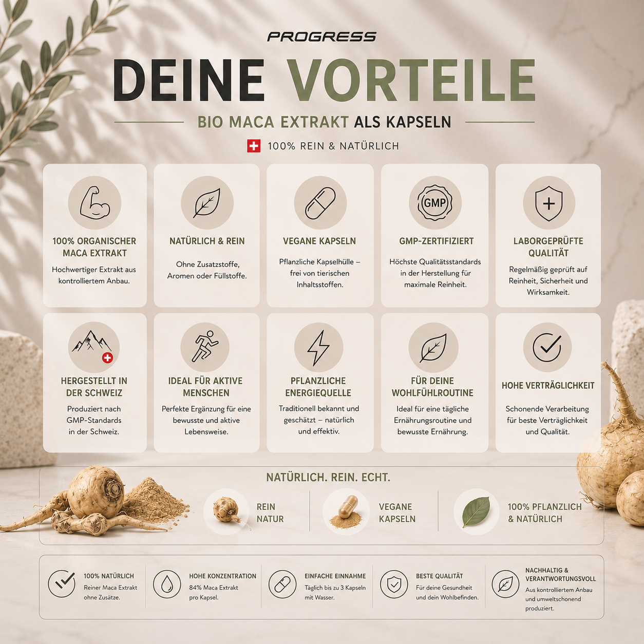 Maca Wurzelextrakt | Bio