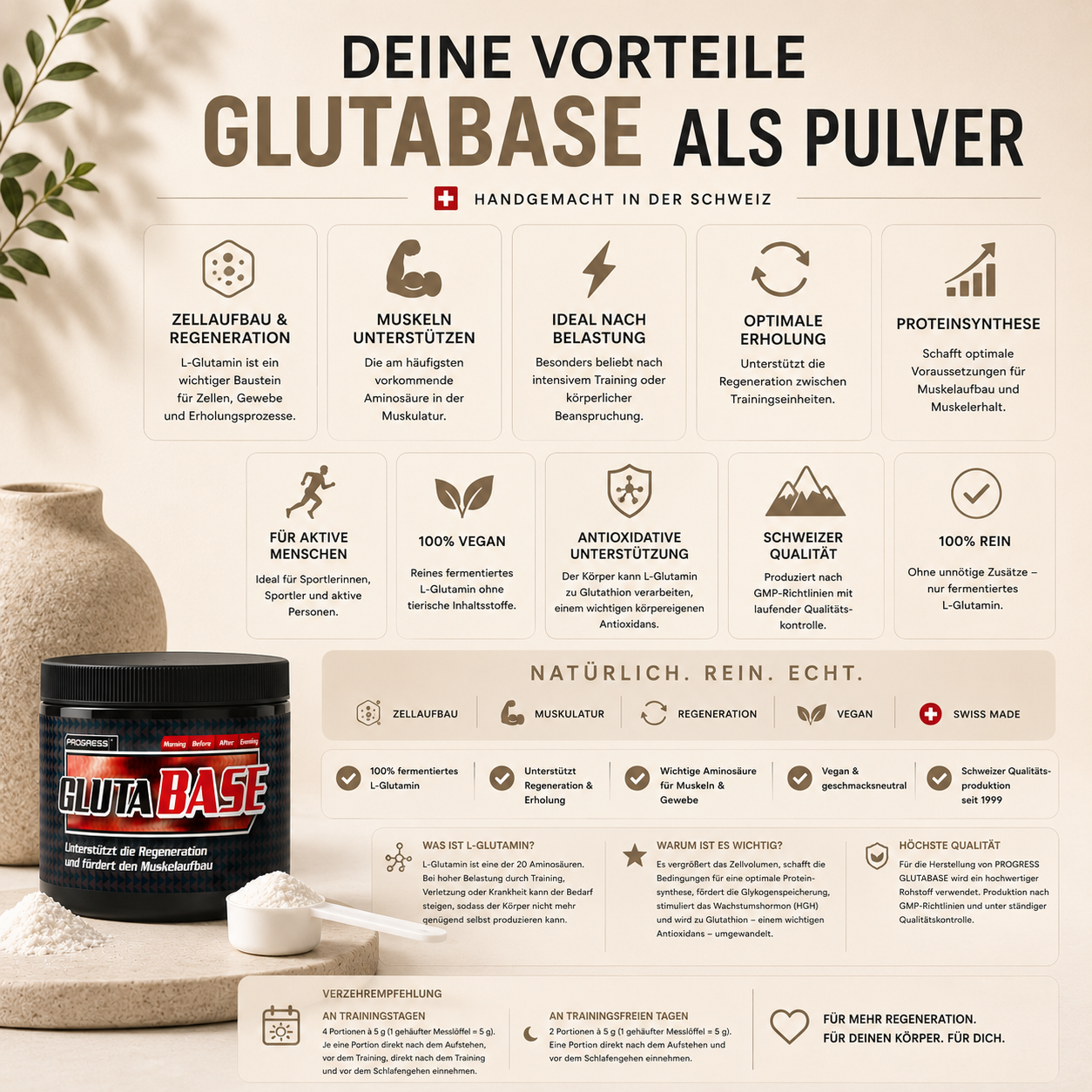 Glutamin | vegan & fermentiert
