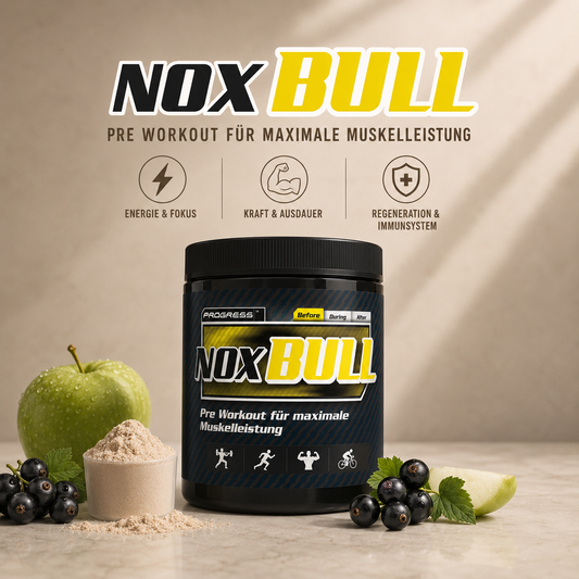 Pre Workout Kraft-Trio - NoxBull | vegan