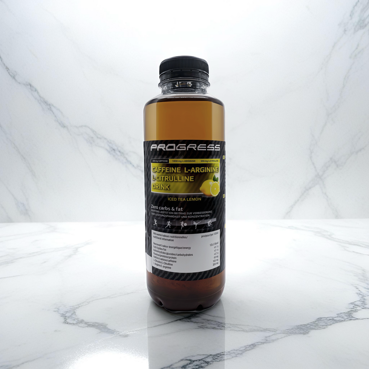 Eis-Tee L-Arginin + Koffein Getränk